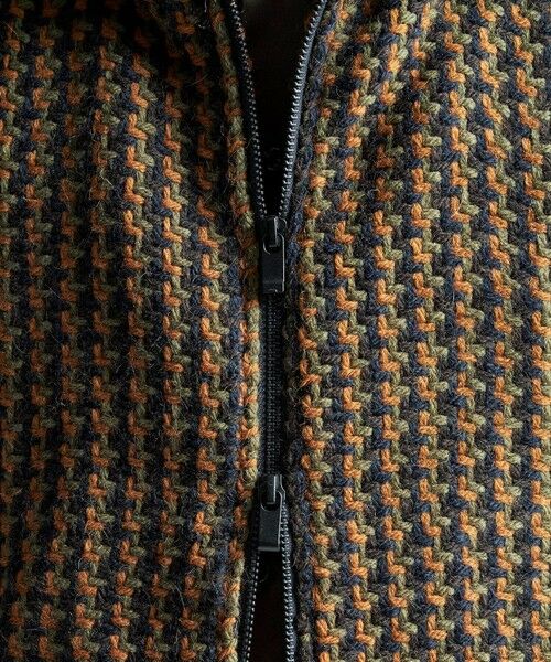 MEN'S BIGI / メンズビギ ブルゾン | 【John Branigan/ジョン・ブラニガン】別注チェック柄ニット風ブルゾン | 詳細14