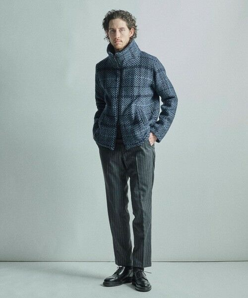 MEN'S BIGI / メンズビギ ブルゾン | 【John Branigan/ジョン・ブラニガン】別注チェック柄ニット風ブルゾン | 詳細19
