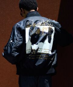 MEN'S BIGI / メンズビギ ブルゾン | 【TODAY edition x VALLEY APPAREL】グラフィックプリントL-2Bブルゾン