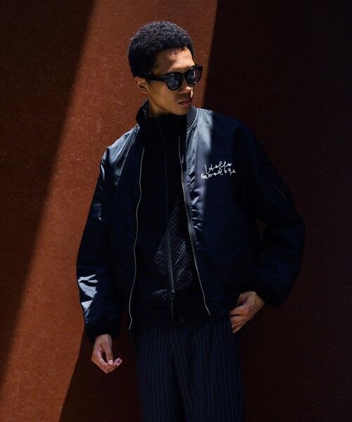 MEN'S BIGI / メンズビギ ブルゾン | 【TODAY edition x VALLEY APPAREL】グラフィックプリントL-2Bブルゾン | 詳細1