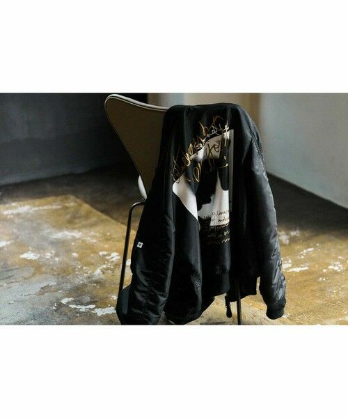 MEN'S BIGI / メンズビギ ブルゾン | 【TODAY edition x VALLEY APPAREL】グラフィックプリントL-2Bブルゾン | 詳細13