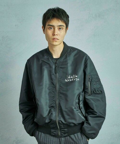 MEN'S BIGI / メンズビギ ブルゾン | 【TODAY edition x VALLEY APPAREL】グラフィックプリントL-2Bブルゾン | 詳細14