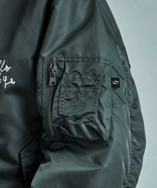 MEN'S BIGI / メンズビギ ブルゾン | 【TODAY edition x VALLEY APPAREL】グラフィックプリントL-2Bブルゾン | 詳細18