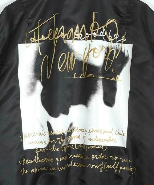 MEN'S BIGI / メンズビギ ブルゾン | 【TODAY edition x VALLEY APPAREL】グラフィックプリントL-2Bブルゾン | 詳細4