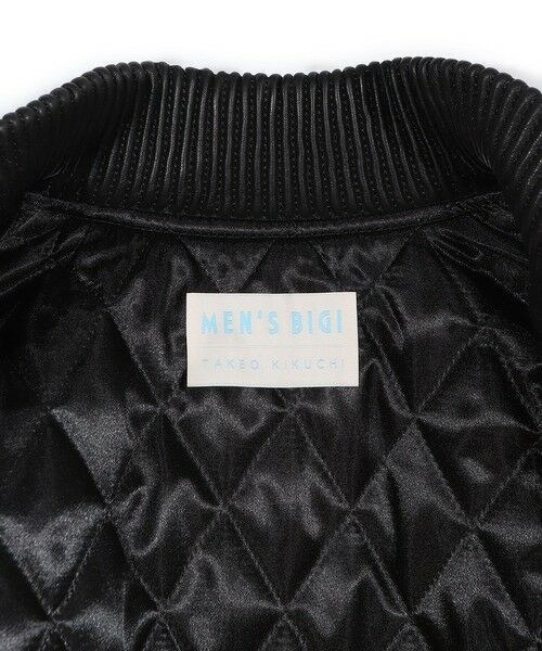 MEN'S BIGI / メンズビギ その他アウター | 【50th Anniv . 菊池武夫】WOOL MELTON STADIUM JAMPER | 詳細10