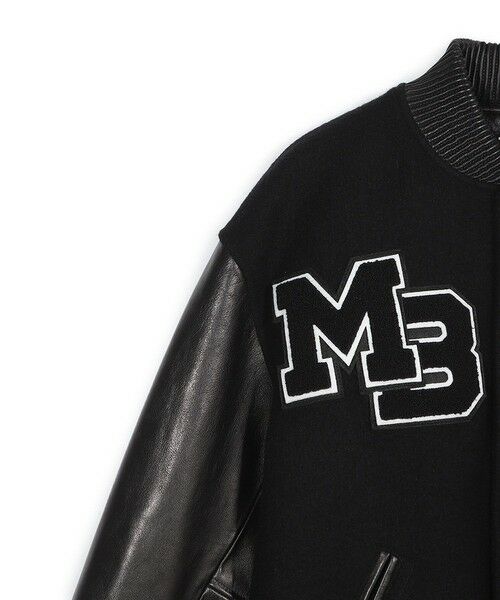 MEN'S BIGI / メンズビギ その他アウター | 【50th Anniv . 菊池武夫】WOOL MELTON STADIUM JAMPER | 詳細4