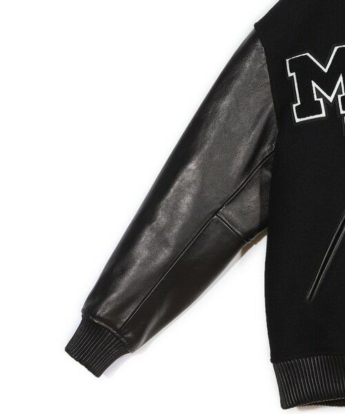 MEN'S BIGI / メンズビギ その他アウター | 【50th Anniv . 菊池武夫】WOOL MELTON STADIUM JAMPER | 詳細5