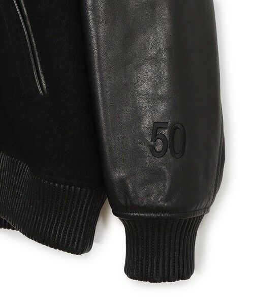 MEN'S BIGI / メンズビギ その他アウター | 【50th Anniv . 菊池武夫】WOOL MELTON STADIUM JAMPER | 詳細8