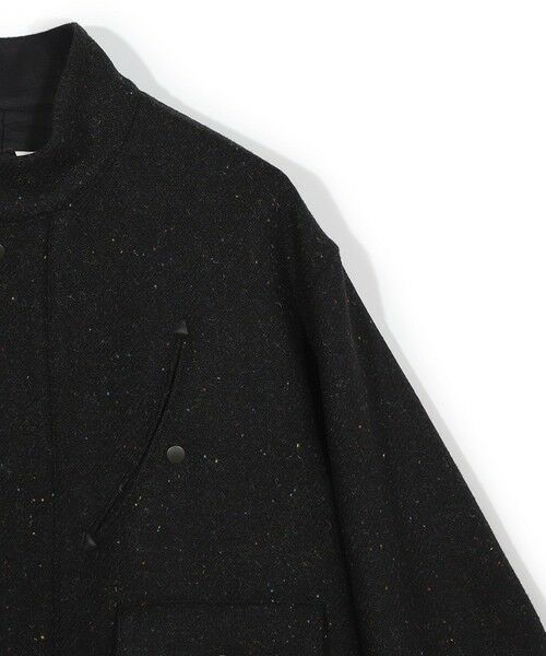 MEN'S BIGI / メンズビギ ブルゾン | 【50th Anniv . 菊池武夫】HARRIS TWEED COLOR NEP BLOUSON | 詳細4