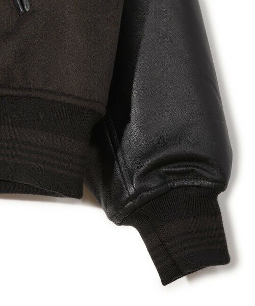 MEN'S BIGI / メンズビギ その他アウター | 【50th Anniv . 中田 慎介】WOOL MELTON STADIUM JAMPER | 詳細10