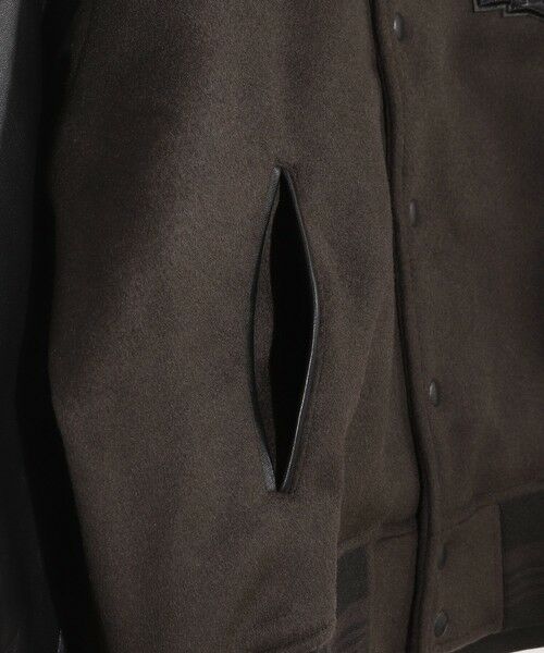 MEN'S BIGI / メンズビギ その他アウター | 【50th Anniv . 中田 慎介】WOOL MELTON STADIUM JAMPER | 詳細9