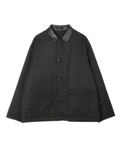 MEN'S BIGI / メンズビギ ブルゾン | 【50th Anniv . 中田 慎介】WOOL x NYLON REVERSIBLE JACKET