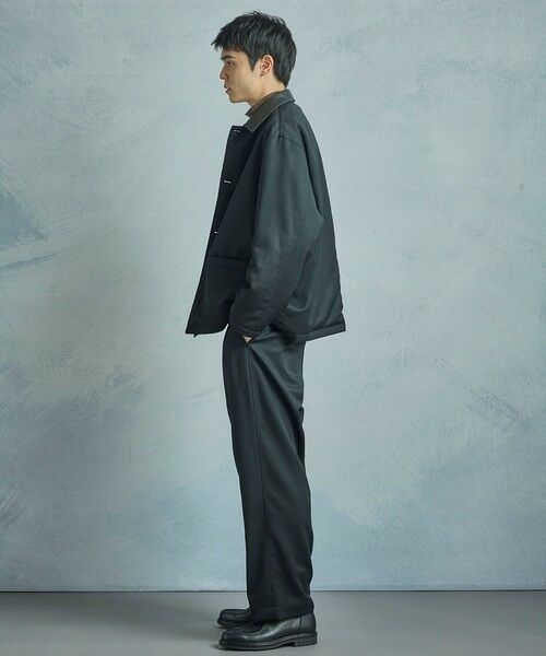 MEN'S BIGI / メンズビギ ブルゾン | 【50th Anniv . 中田 慎介】WOOL x NYLON REVERSIBLE JACKET | 詳細5