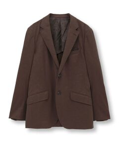 MEN'S BIGI / メンズビギ テーラードジャケット | フェイクレザー テーラードジャケット