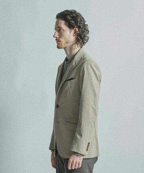 MEN'S BIGI / メンズビギ テーラードジャケット | フェイクレザー テーラードジャケット | 詳細2