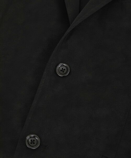 MEN'S BIGI / メンズビギ テーラードジャケット | フェイクレザー テーラードジャケット | 詳細10