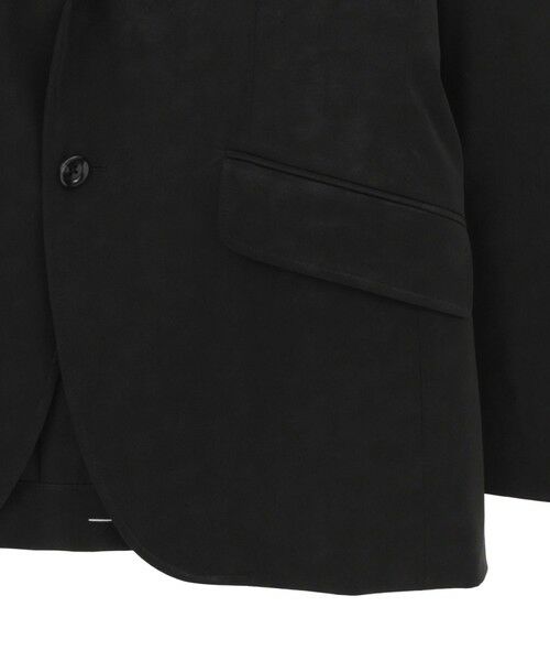 MEN'S BIGI / メンズビギ テーラードジャケット | フェイクレザー テーラードジャケット | 詳細11