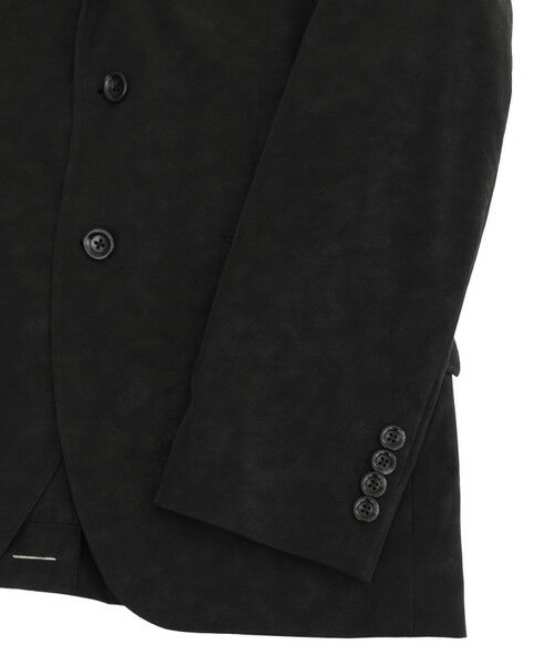 MEN'S BIGI / メンズビギ テーラードジャケット | フェイクレザー テーラードジャケット | 詳細13