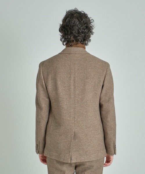 MEN'S BIGI / メンズビギ テーラードジャケット | シルクネップウール絡みジャケット | 詳細2