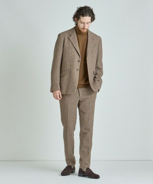 MEN'S BIGI / メンズビギ テーラードジャケット | シルクネップウール絡みジャケット | 詳細5