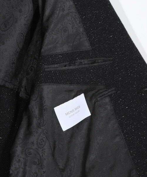MEN'S BIGI / メンズビギ テーラードジャケット | シルクネップウール絡みジャケット | 詳細15