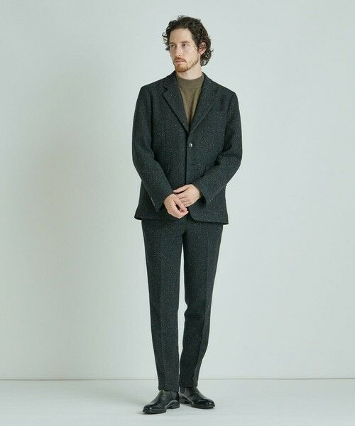 MEN'S BIGI / メンズビギ テーラードジャケット | シルクネップウール絡みジャケット | 詳細7