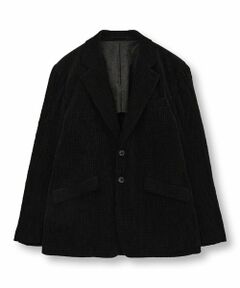 MEN'S BIGI / メンズビギ テーラードジャケット | シャーリングコーデュロイジャケット＜ストレッチ＞