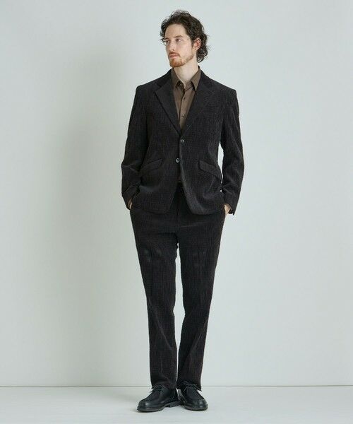 MEN'S BIGI / メンズビギ テーラードジャケット | シャーリングコーデュロイジャケット＜ストレッチ＞ | 詳細2