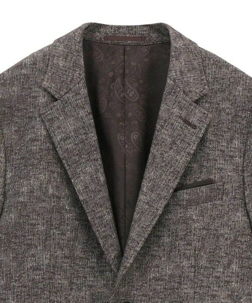 MEN'S BIGI / メンズビギ テーラードジャケット | 【ACTIVE TAILOR/アクティブテイラー】ヒートパフォーマーツイード調プリントジャケット | 詳細9