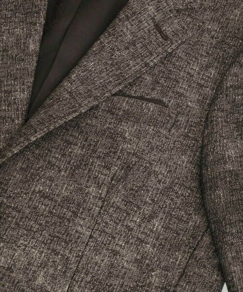 MEN'S BIGI / メンズビギ テーラードジャケット | 【ACTIVE TAILOR/アクティブテイラー】ヒートパフォーマーツイード調プリントジャケット | 詳細10