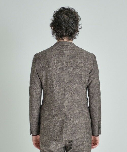 MEN'S BIGI / メンズビギ テーラードジャケット | 【ACTIVE TAILOR/アクティブテイラー】ヒートパフォーマーツイード調プリントジャケット | 詳細6