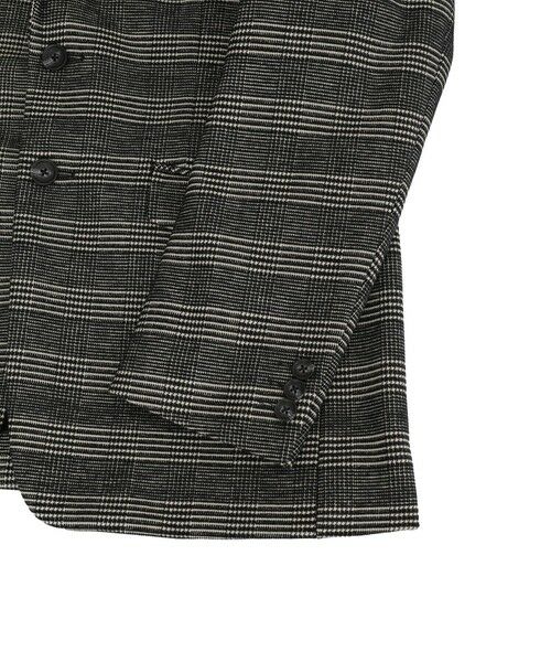 MEN'S BIGI / メンズビギ テーラードジャケット | グレンチェックモール テーラードジャケット | 詳細7