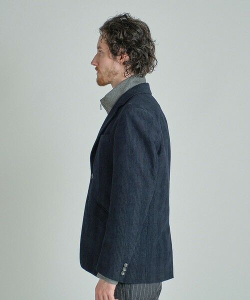 MEN'S BIGI / メンズビギ テーラードジャケット | グレンチェックモール テーラードジャケット | 詳細12