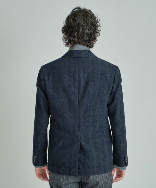 MEN'S BIGI / メンズビギ テーラードジャケット | グレンチェックモール テーラードジャケット | 詳細13