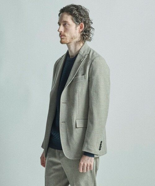 MEN'S BIGI / メンズビギ テーラードジャケット | 【COLE HAAN/コール ハーン】別注 ストレッチツイルジャケット＜2WAYストレッチ＞ | 詳細3