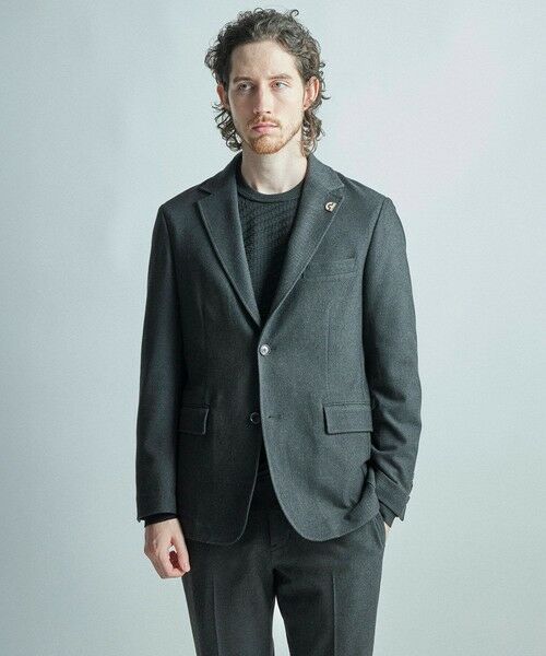 MEN'S BIGI / メンズビギ テーラードジャケット | 【COLE HAAN/コール ハーン】別注 ストレッチツイルジャケット＜2WAYストレッチ＞ | 詳細9