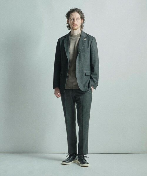 MEN'S BIGI / メンズビギ テーラードジャケット | 【COLE HAAN/コール ハーン】別注 ストレッチツイルジャケット＜2WAYストレッチ＞ | 詳細10