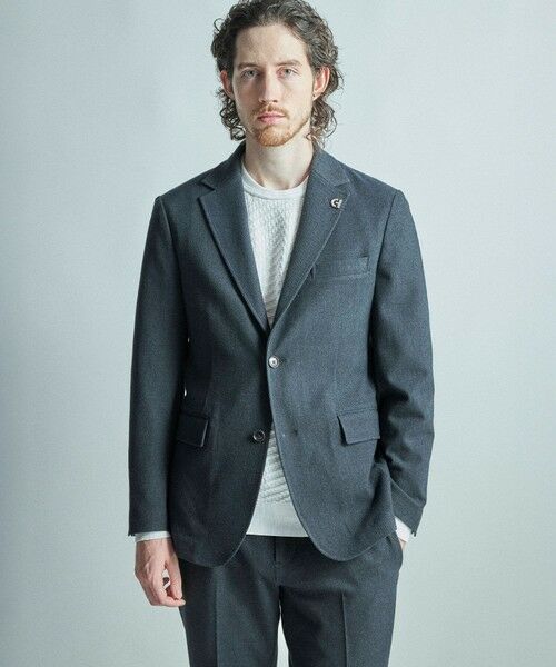 MEN'S BIGI / メンズビギ テーラードジャケット | 【COLE HAAN/コール ハーン】別注 ストレッチツイルジャケット＜2WAYストレッチ＞ | 詳細23