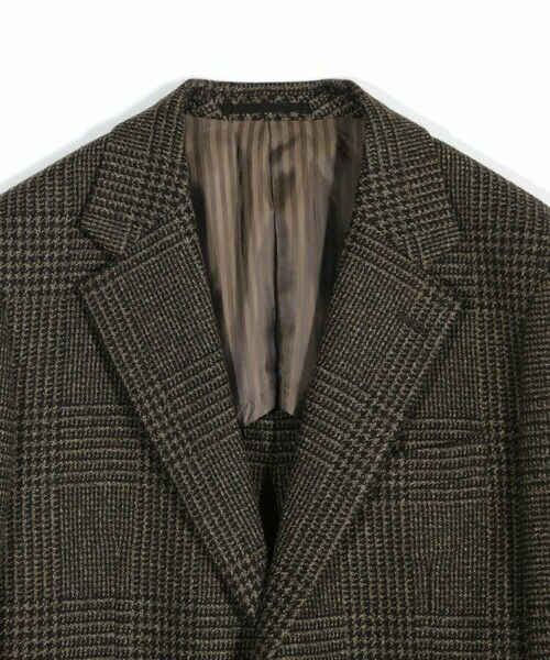 MEN'S BIGI / メンズビギ テーラードジャケット | ウールグレンチェック テーラードジャケット | 詳細1