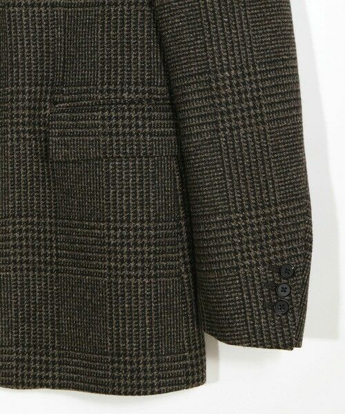 MEN'S BIGI / メンズビギ テーラードジャケット | ウールグレンチェック テーラードジャケット | 詳細5