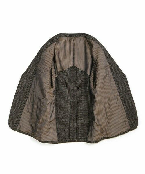 MEN'S BIGI / メンズビギ テーラードジャケット | ウールグレンチェック テーラードジャケット | 詳細6