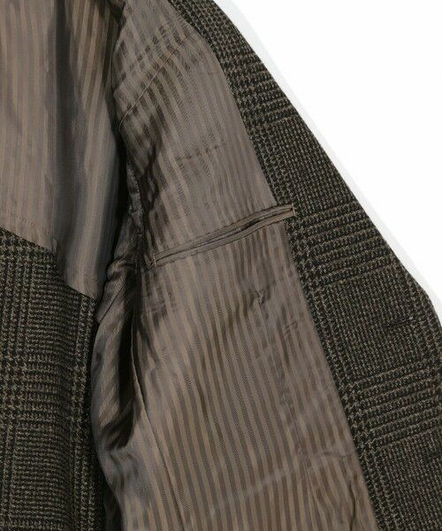 MEN'S BIGI / メンズビギ テーラードジャケット | ウールグレンチェック テーラードジャケット | 詳細7