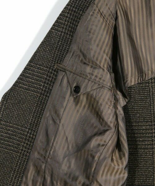 MEN'S BIGI / メンズビギ テーラードジャケット | ウールグレンチェック テーラードジャケット | 詳細8