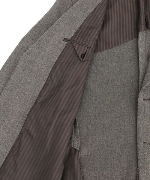 MEN'S BIGI / メンズビギ テーラードジャケット | 二重織ヘリンボーン　テーラードジャケット＜2WAYストレッチ＞ | 詳細6