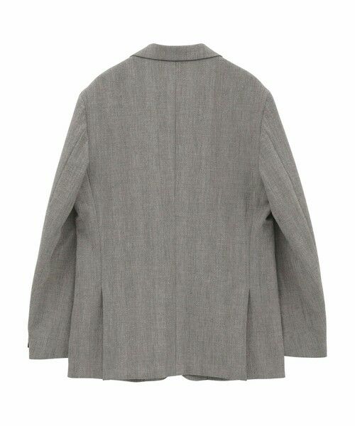 MEN'S BIGI / メンズビギ テーラードジャケット | 二重織ヘリンボーン　テーラードジャケット＜2WAYストレッチ＞ | 詳細7
