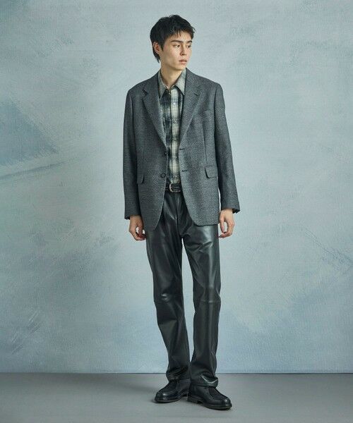 MEN'S BIGI / メンズビギ テーラードジャケット | メランジウール テーラードジャケット | 詳細2
