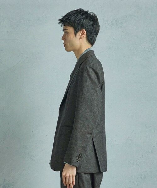 MEN'S BIGI / メンズビギ テーラードジャケット | メランジウール テーラードジャケット | 詳細4