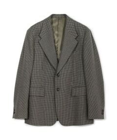 MEN'S BIGI / メンズビギ テーラードジャケット | 【50th Anniv . 菊池武夫】WOOL HOUNDSTOOTH JACKET