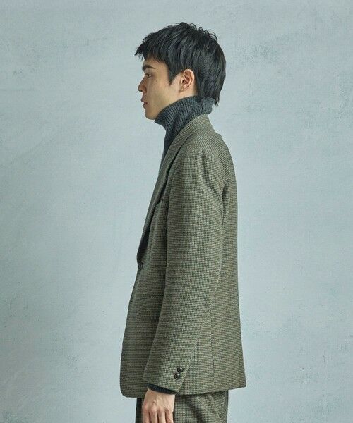 MEN'S BIGI / メンズビギ テーラードジャケット | 【50th Anniv . 菊池武夫】WOOL HOUNDSTOOTH JACKET | 詳細14