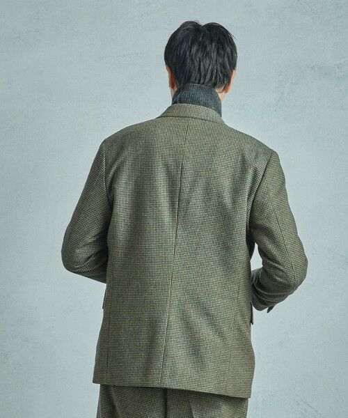 MEN'S BIGI / メンズビギ テーラードジャケット | 【50th Anniv . 菊池武夫】WOOL HOUNDSTOOTH JACKET | 詳細15